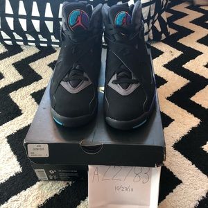 DS AIR JORDAN 8 AQUA